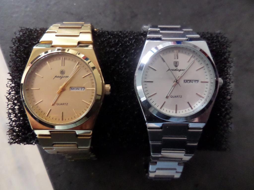 horloge, Sieraden, Tassen en Uiterlijk, Horloges | Heren, Ophalen of Verzenden, Zo goed als nieuw, Staal, Overige merken