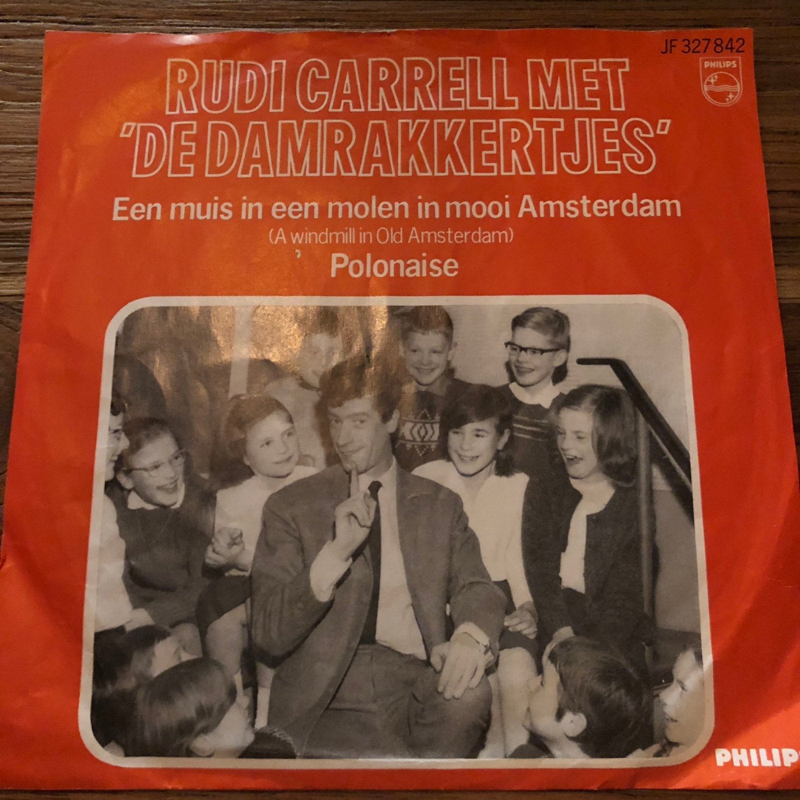Rudi Carrell met 'De Damrakkertjes' - Een muis in een molen, Cd's en Dvd's, Gebruikt, 7 inch, Ophalen of Verzenden, Overige typen