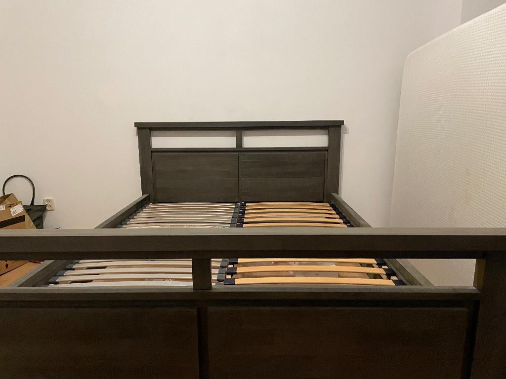 Bedframe, Ophalen, Gebruikt, 210 cm, Tweepersoons