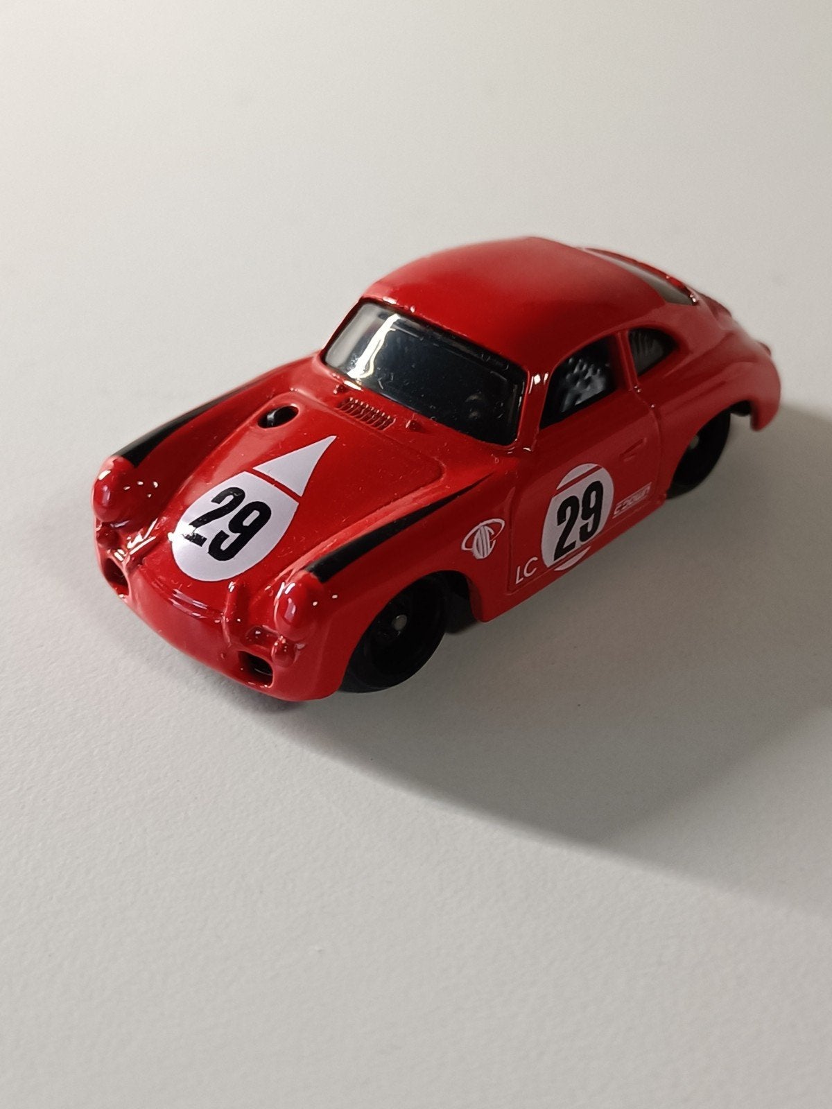 Hot Wheels Porsche 356 raceauto schaalmodel, Ophalen of Verzenden, Zo goed als nieuw, Overige typen