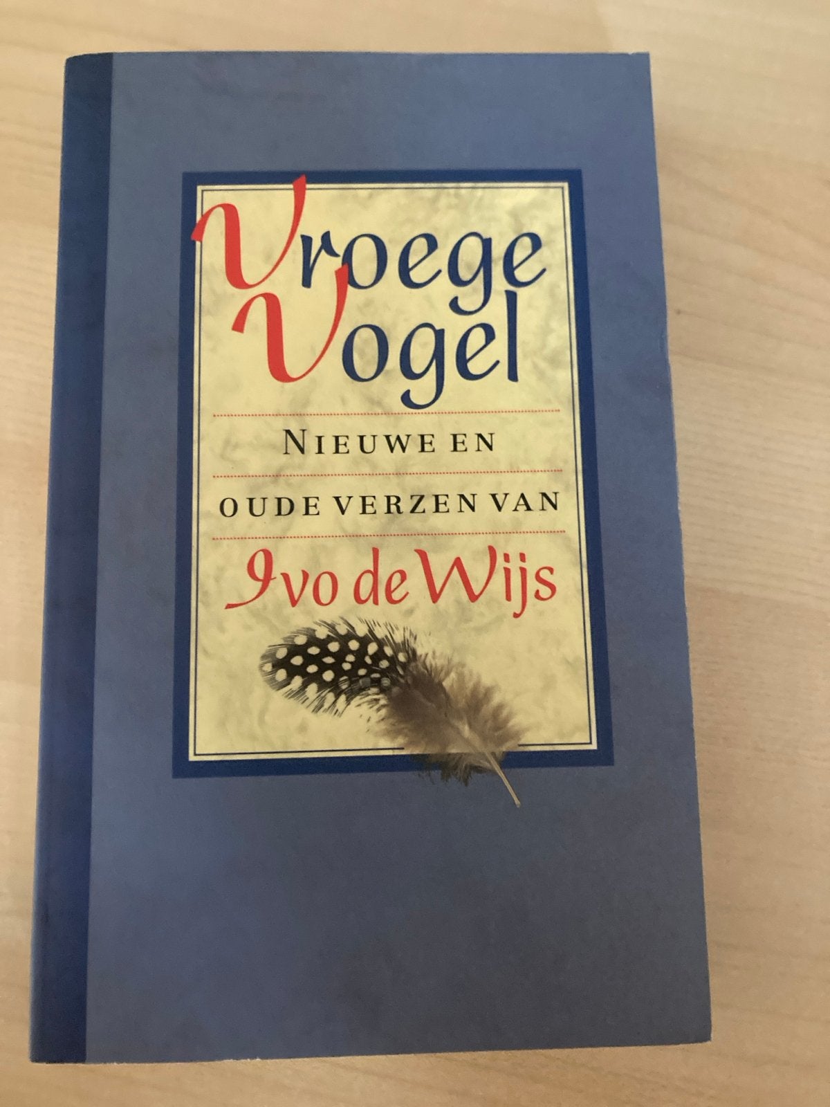 Vroege Vogel - Nieuwe en oude verzen van Ivo de Wijs, Ophalen of Verzenden, Zo goed als nieuw, Eén auteur