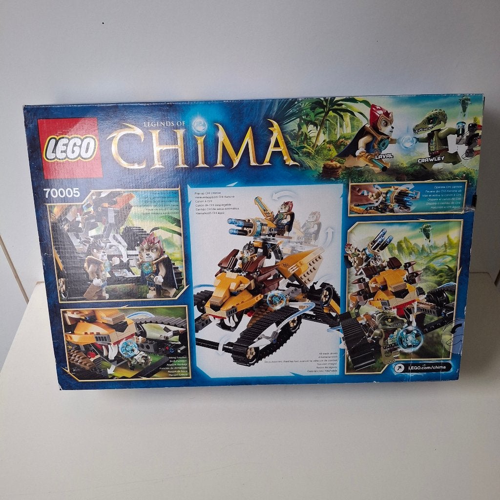 3x Lego Chima 70001, 70005, 70006, Gebruikt, Lego, Ophalen of Verzenden, Compleet