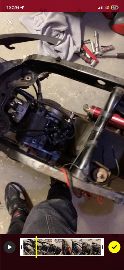 Gilera runner 70cc dd blok, Fietsen en Brommers, Brommeronderdelen | Scooters, Ophalen, Zo goed als nieuw, Blok, Piaggio