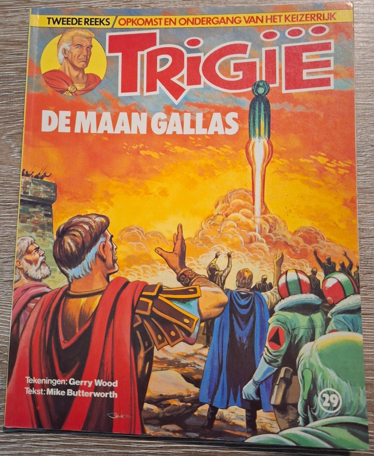 Trigie: nr 29 Tweede Reeks, Eén stripboek, Ophalen of Verzenden, Gelezen