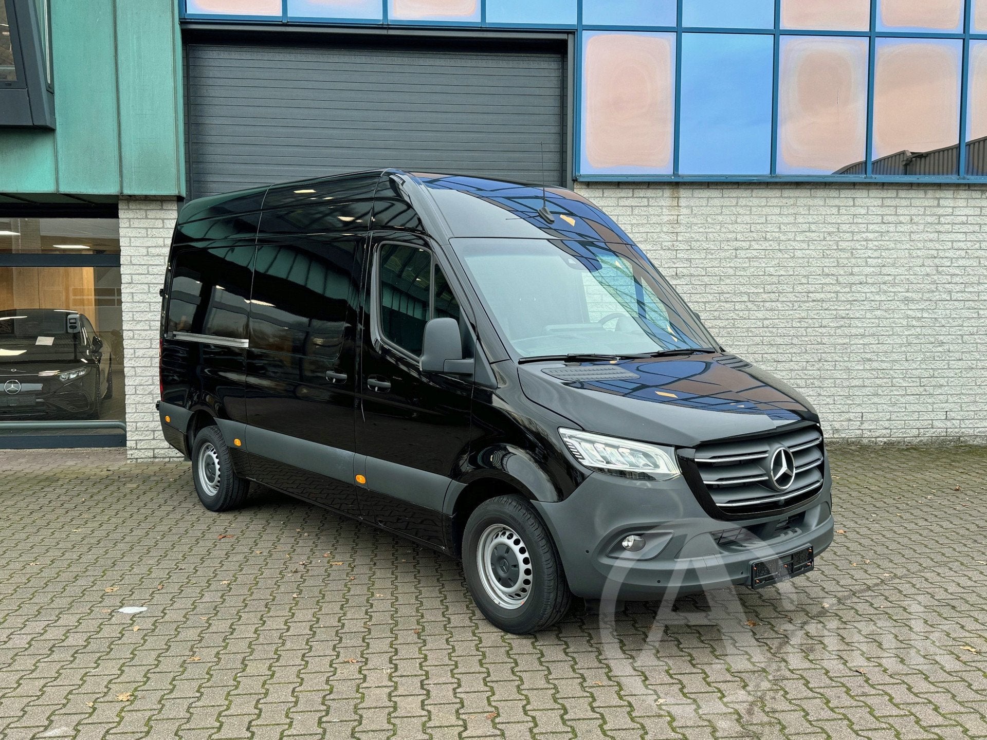Mercedes-Benz Sprinter 317 CDI L2H2 BPM vrij 360° ALARM KL3, Automaat, 12 maanden, Gebruikt, Zwart