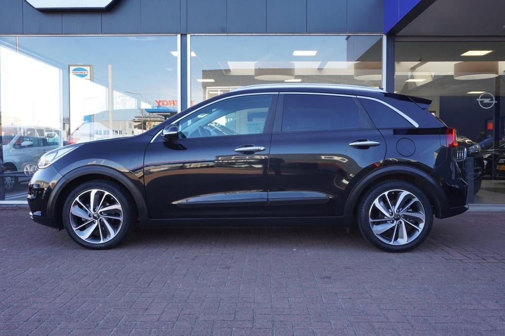 Kia Niro 1.6 GDi Hybrid Edition Automaat | Schuifdak | Elek., Auto's, Gebruikt, Euro 6, Leder en Stof, Origineel Nederlands