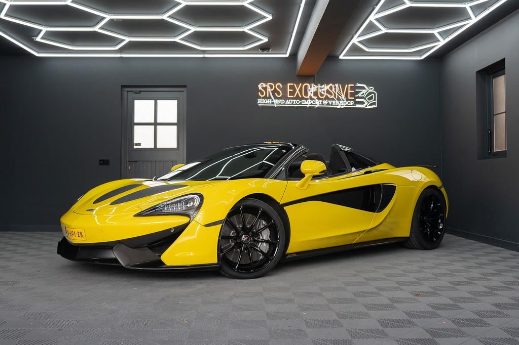 McLaren 570S Spider 570S / Lift / Keramisch / Novitec / Elit, Auto's, Automaat, Achterwielaandrijving, Gebruikt, Overige kleuren
