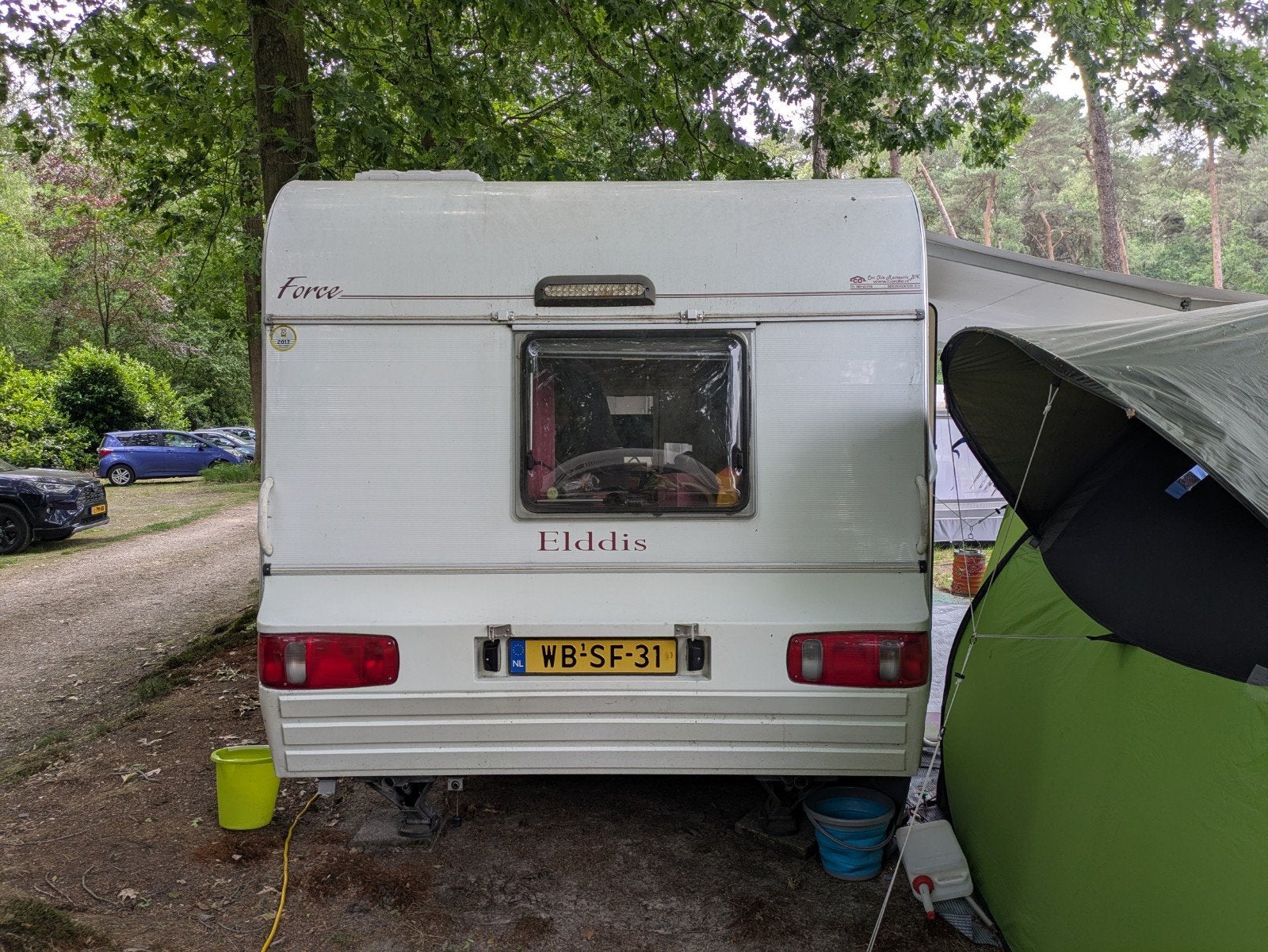 Kleine elddis caravan, Caravans en Kamperen, Caravan accessoires, Ophalen