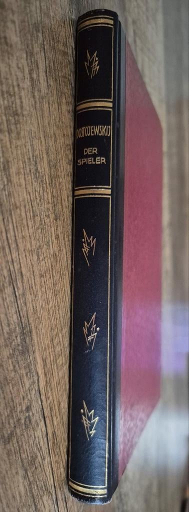 Antieke roman uit 1924 "Der Spieler" van F. Dostojevski, Ophalen of Verzenden, Fjodor Dostojevski