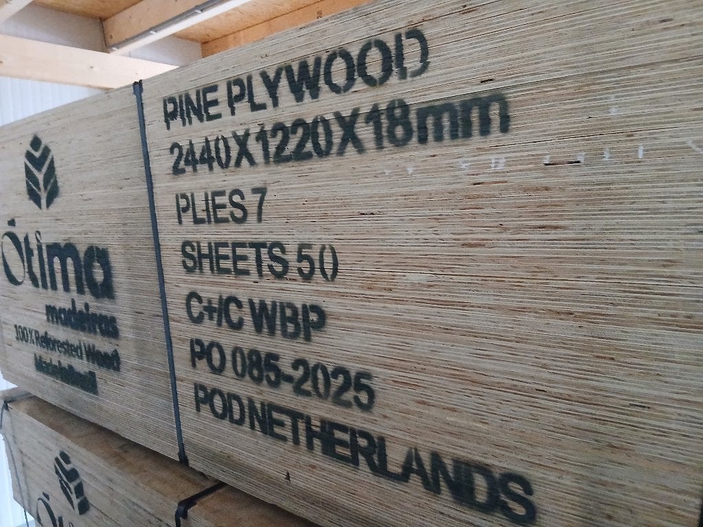 Underlayment, Ophalen, Nieuw, Hout, Minder dan 20 mm