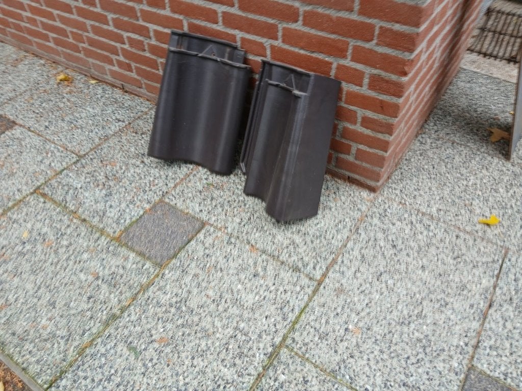 Dakpannen, 10 tot 15 m², Ophalen of Verzenden, Zo goed als nieuw, Dakpannen