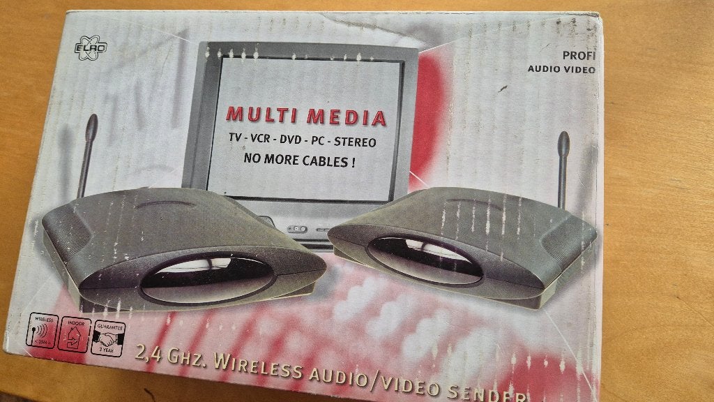 2,4 ghz wireless audio/video transmitter, Ophalen of Verzenden, Nieuw