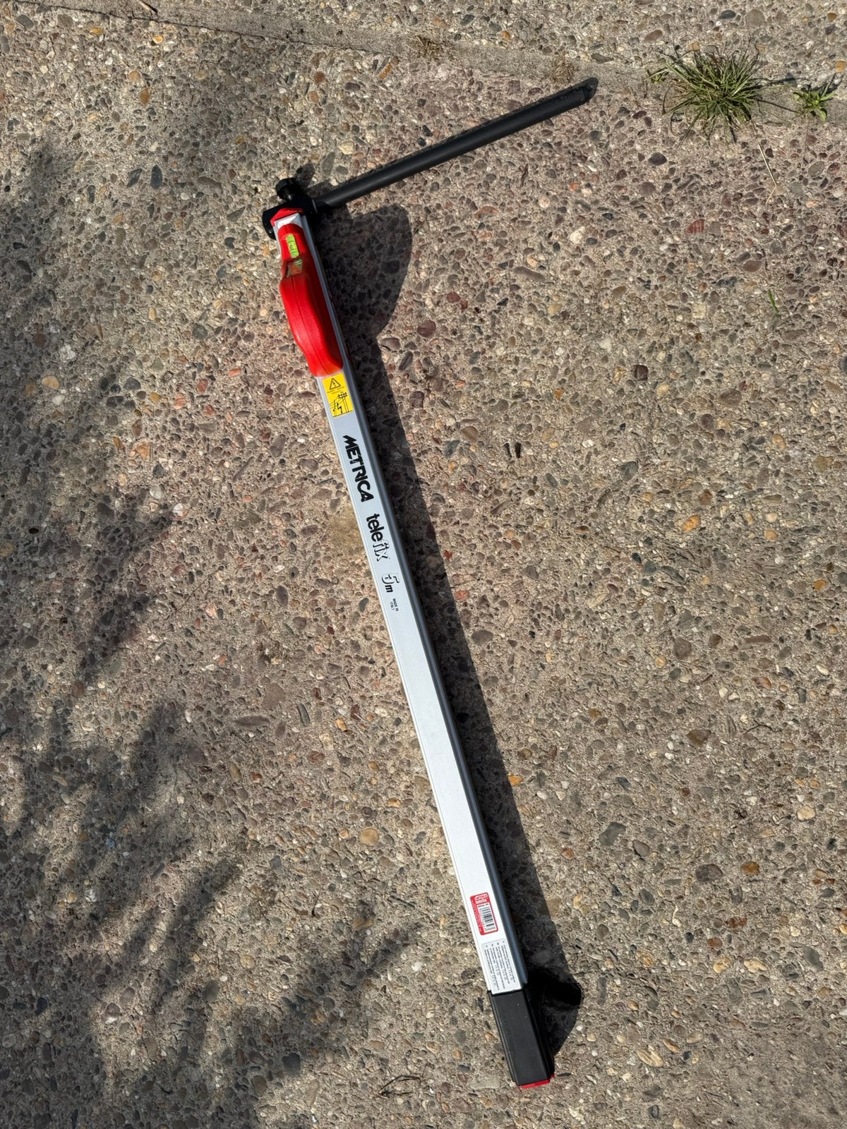 Telefix 5 meter met haak van 35 cm hoogtemeter, Ophalen, Zo goed als nieuw