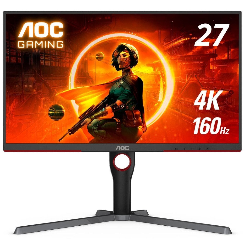 AOC Gaming U27G3X/BK – 27" 4K Gaming Monitor 160Hz, 1ms, IPS, Refurbished, Ultra HD (4K), HDMI, Kanaaldijk N O 104a