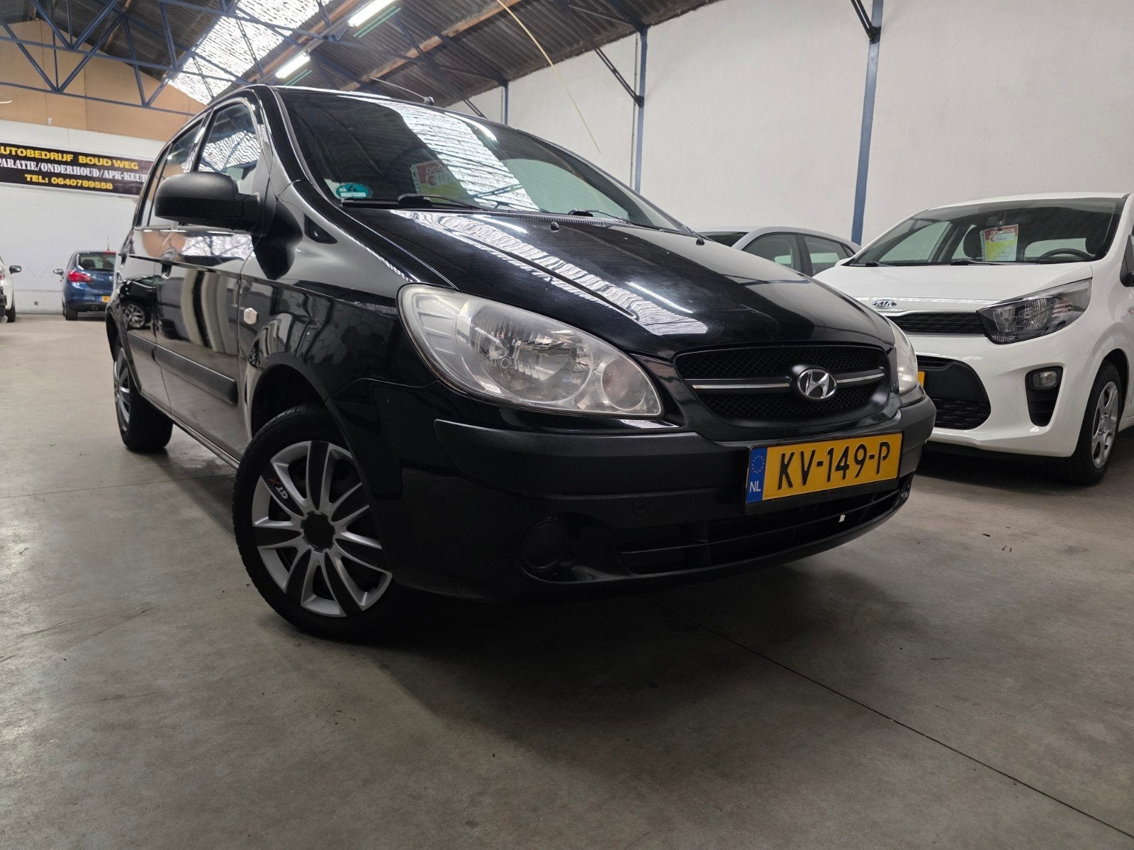 Hyundai Gets 1.1i Active Young 2009. Airco, Apk,5deurs, Euro 5, 4 cilinders, Elektrische ramen, Bedrijf