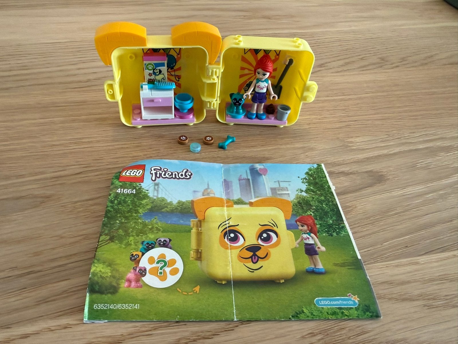 Lego 41664 Mia’s Pug cube, Overige thema's, Lego, Ophalen of Verzenden, Zo goed als nieuw