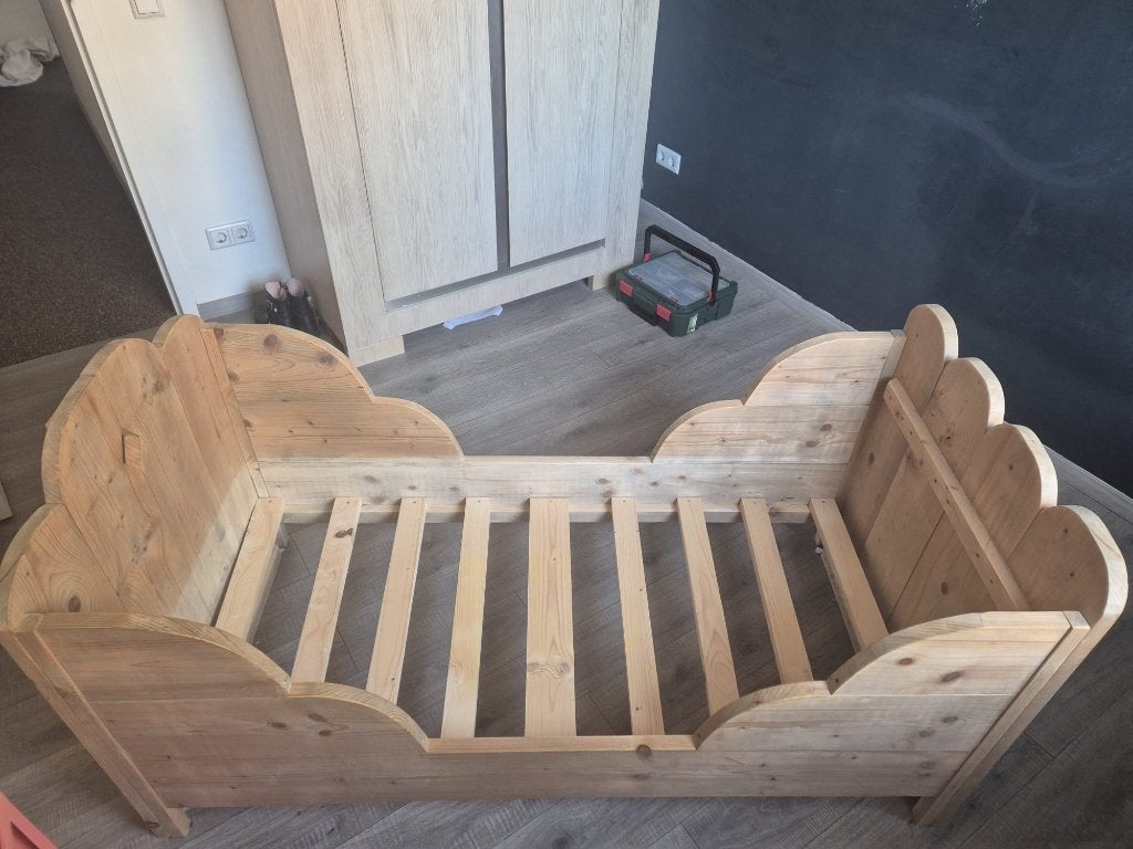 Peuterbed, Gebruikt, 70 tot 85 cm, 140 tot 160 cm, Ophalen