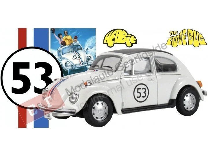 VW KEVER HERBIE # 53, Ophalen of Verzenden, Nieuw, Auto, Overige merken
