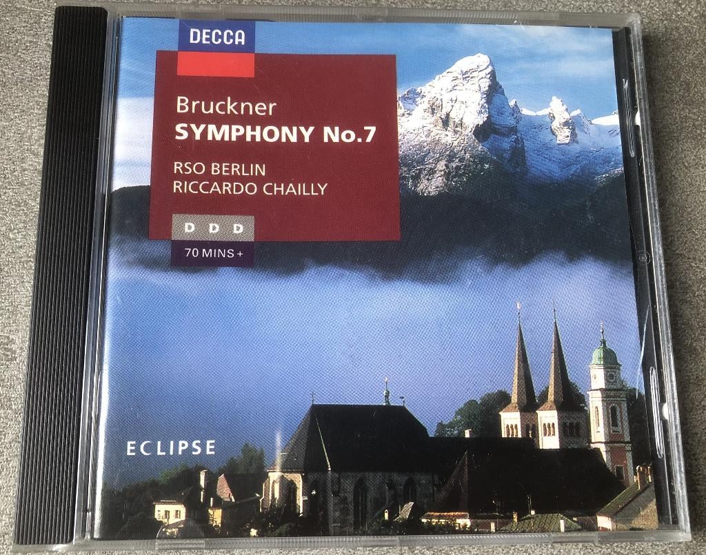 BRUCKNER - SYMPHONY NO. 7 - MAHLER - DES KNABEN W, Ophalen of Verzenden, Romantiek, Zo goed als nieuw, Orkest of Ballet