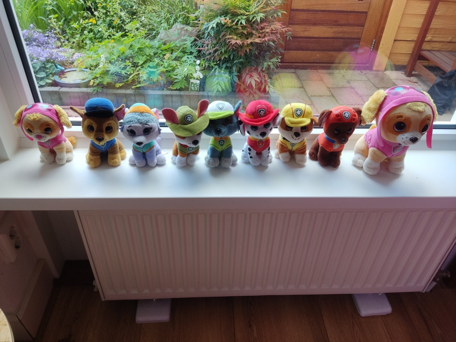 Ty Paw Patrol knuffels - Complete set van 8 pups, Ophalen, Hond, Zo goed als nieuw, Meerkleurig
