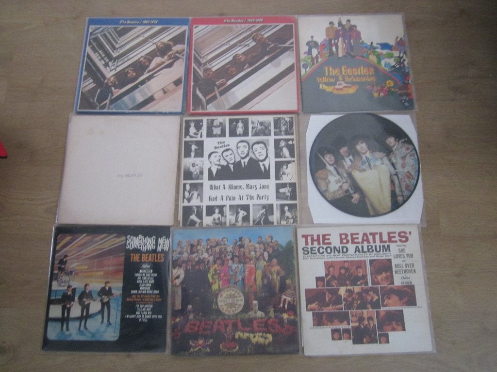 The Beatles liefst 33 platen in een prima staat!, Cd's en Dvd's, Vinyl | Rock, LP, Gebruikt, Ophalen of Verzenden, 12 inch