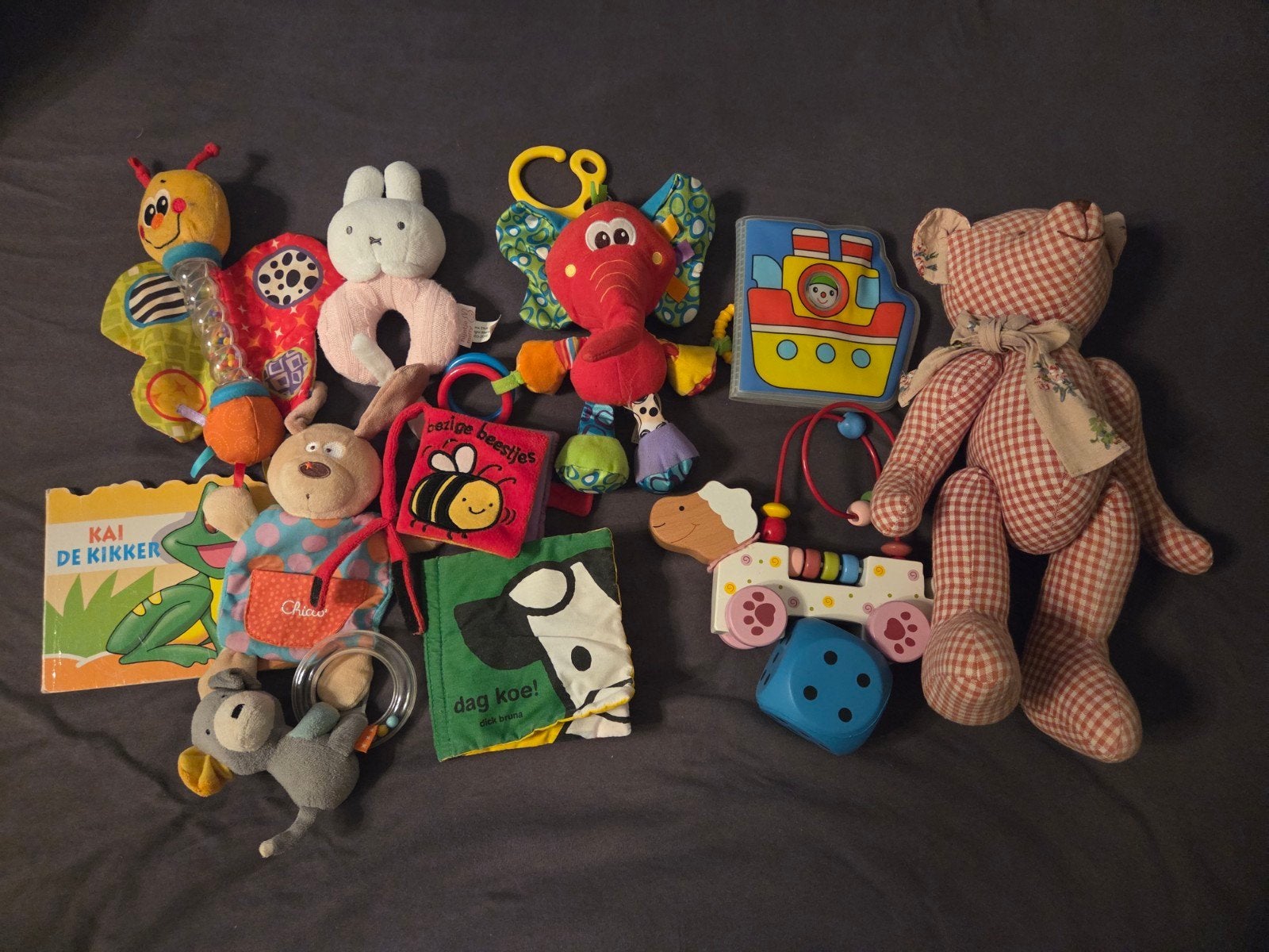 Tas met babyspeelgoed, Ophalen of Verzenden, Gebruikt, Overige typen