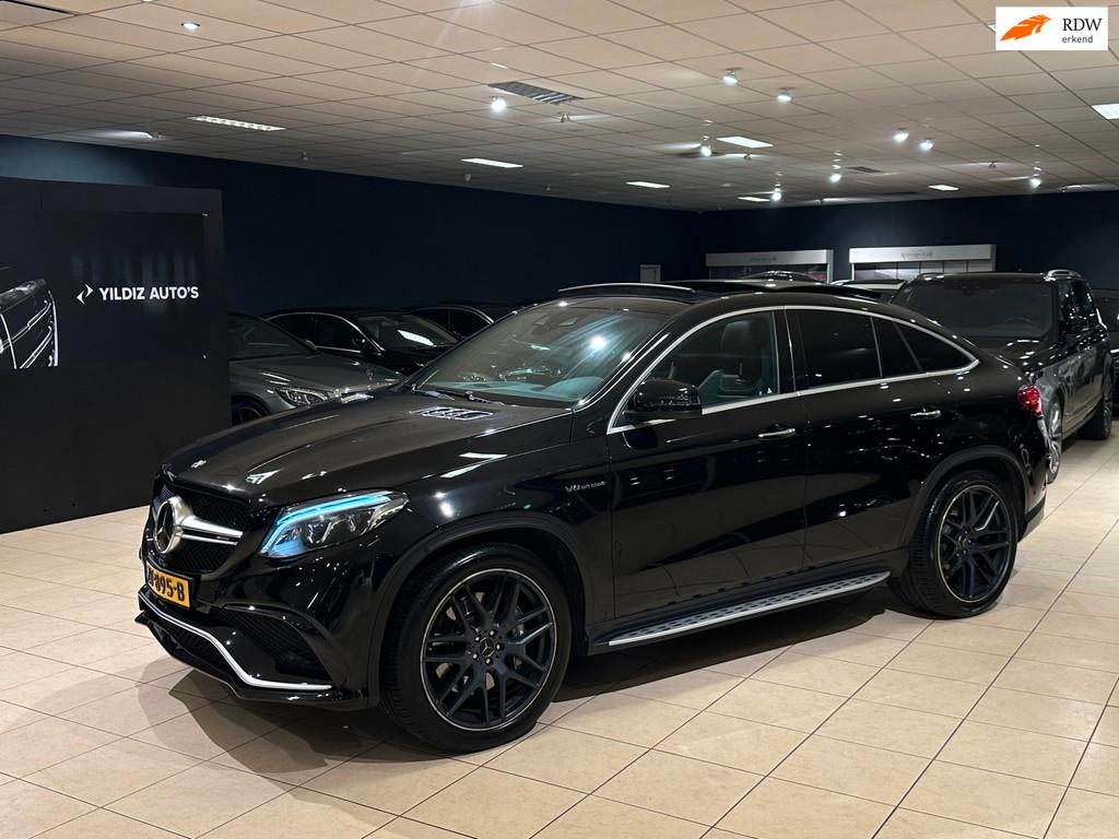 Mercedes-Benz GLE63 AMG Coupe 4MATIC|BTW|PANO|MEMORY|TREKHAA, Gebruikt, Zwart, Leder, Bedrijf