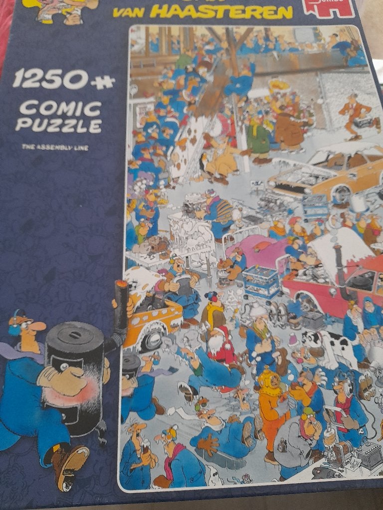 JAN VAN HAASTEREN 1000, Ophalen of Verzenden, 500 t/m 1500 stukjes, Zo goed als nieuw, Legpuzzel