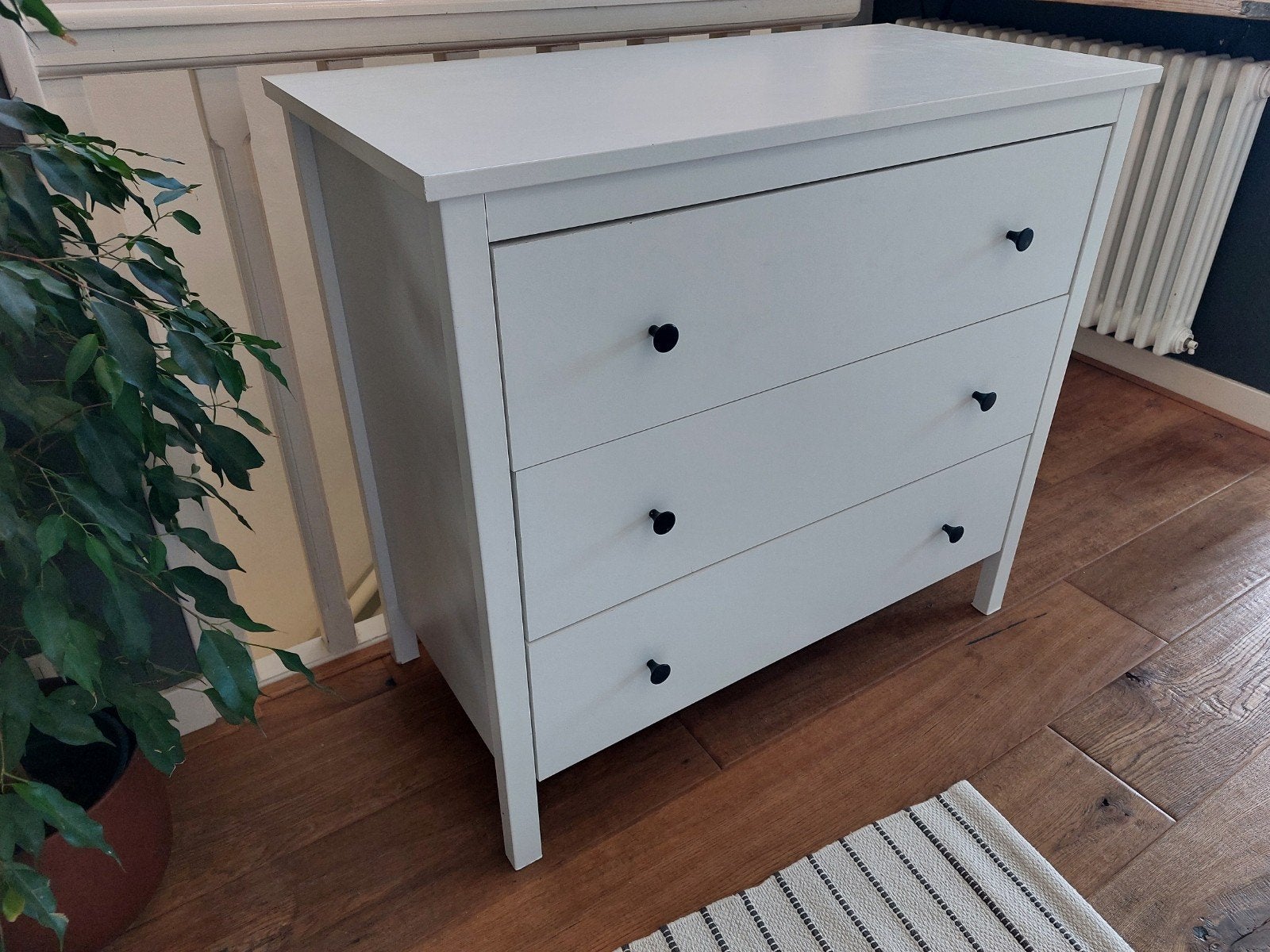 Ikea Koppang ladekast wit, Huis en Inrichting, Ophalen, Gebruikt, 50 tot 100 cm, 3 of 4 laden