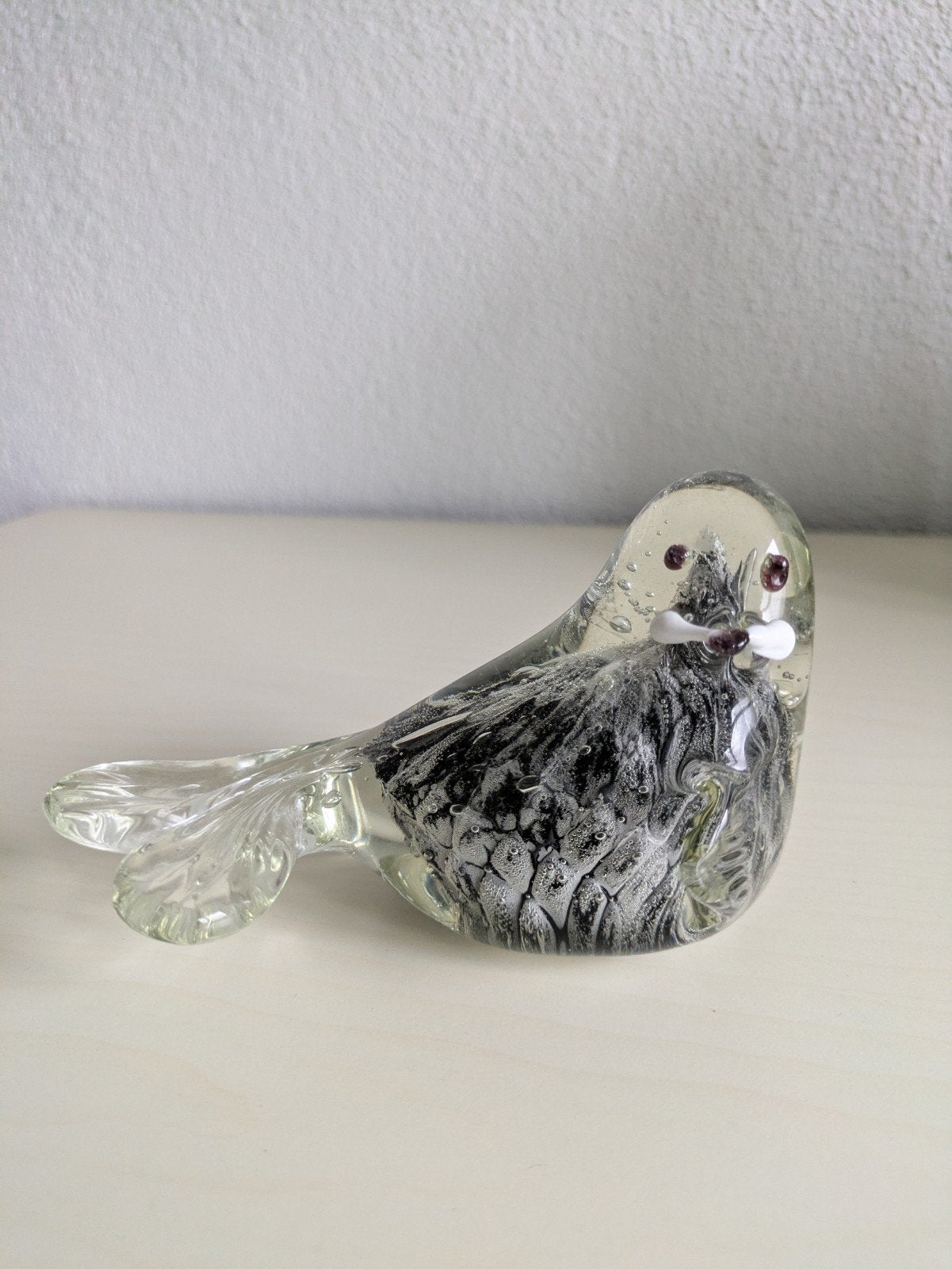 Glazen zeehond beeldje - Uniek decoratief object, Antiek en Kunst, Ophalen of Verzenden