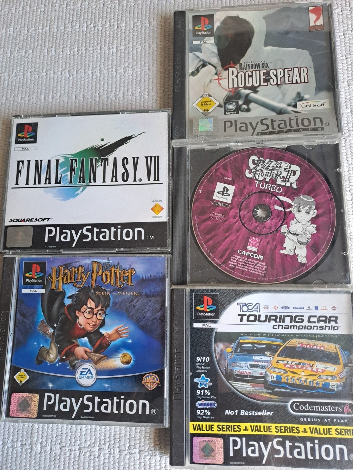 Playstaion 1 spellen, 1 speler, Ophalen of Verzenden, Zo goed als nieuw, Vanaf 3 jaar