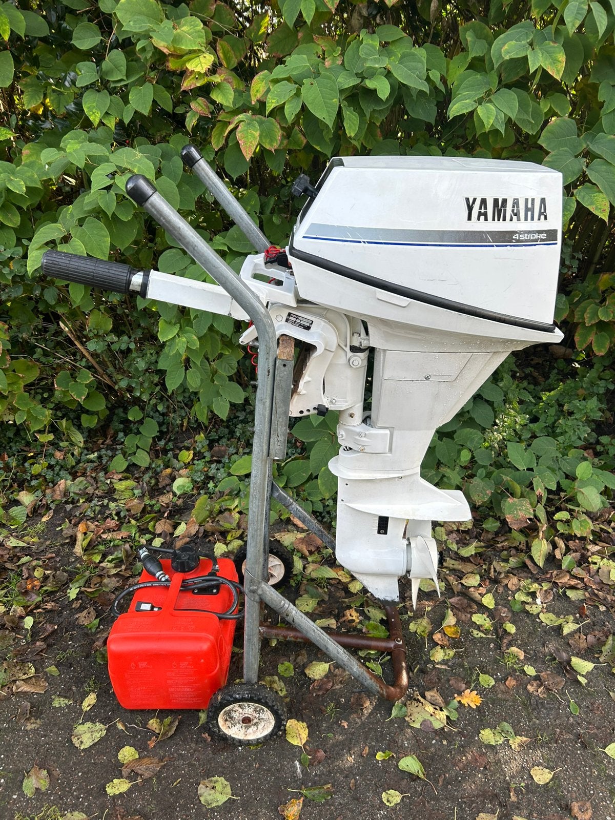 Yamaha  9.9 4 takt kortstaart., Ophalen, Zo goed als nieuw, Jubbega, Wettersport