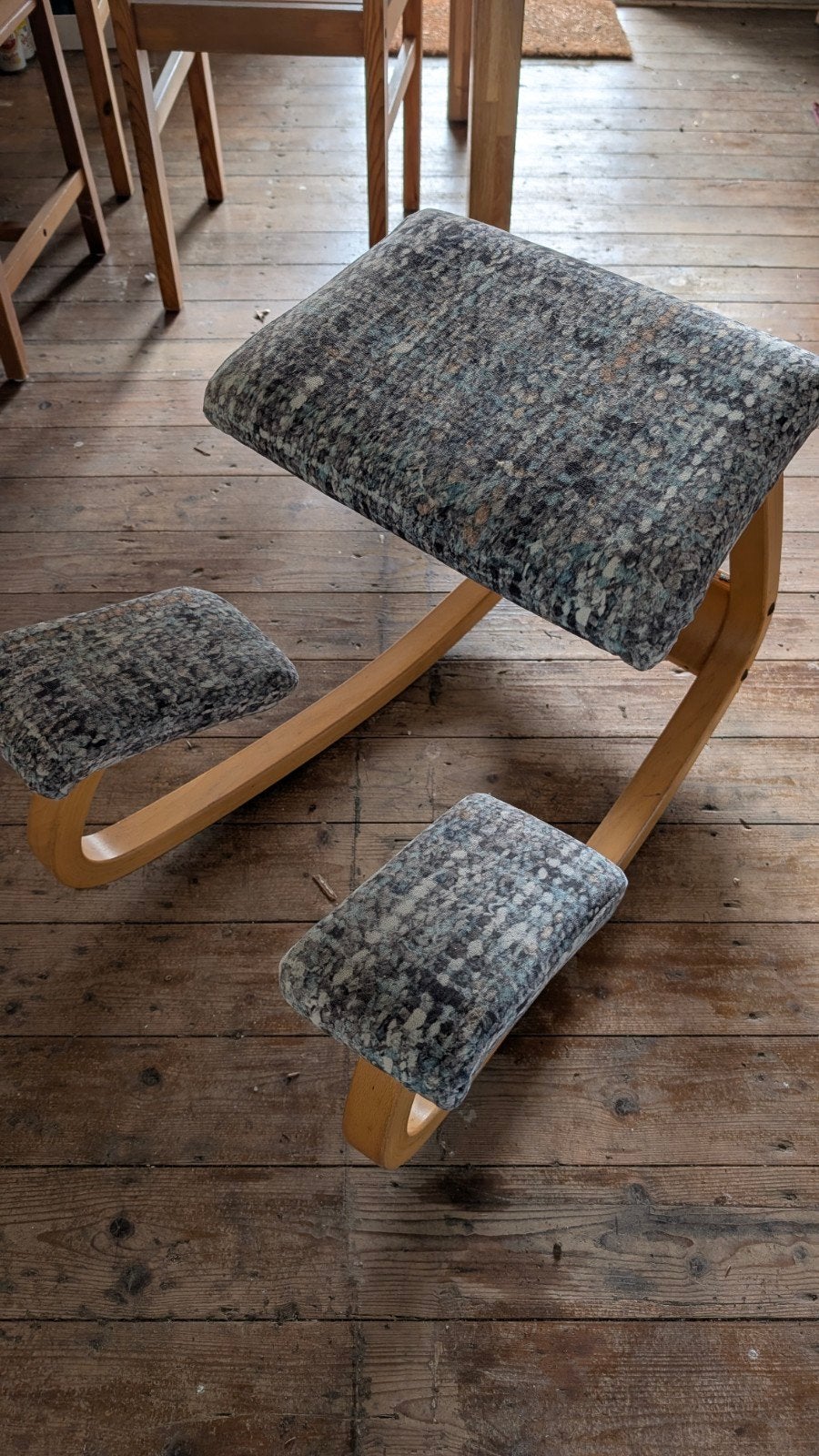 Stokke Varier Variable Balans Kniestoel - Ergonomisch, Ophalen, Hout, Gebruikt, Ergonomisch, Scandinavisch design