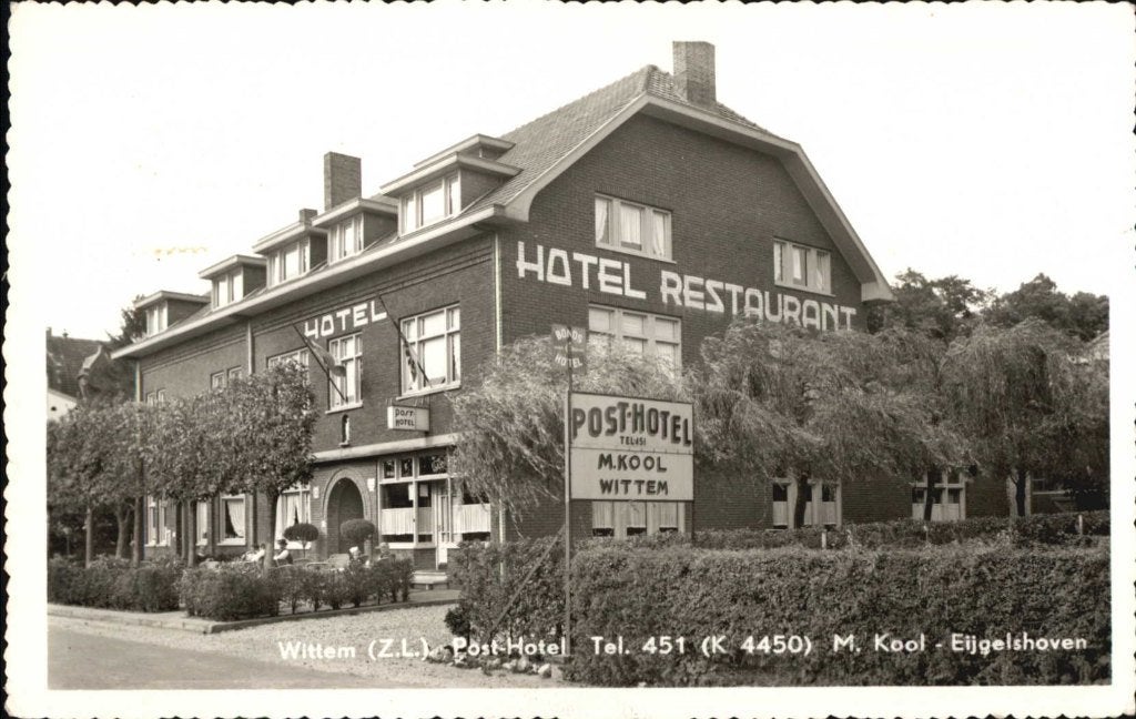 Wittem / Eijgelshoven (L) Posthotel 1960., Ophalen, 1960 tot 1980, Gelopen, Limburg