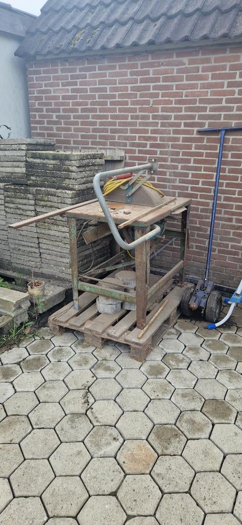 Oude Cirkelzaag/Tafelzaag - Opknapper, Ophalen, Gebruikt, Cirkelzaag