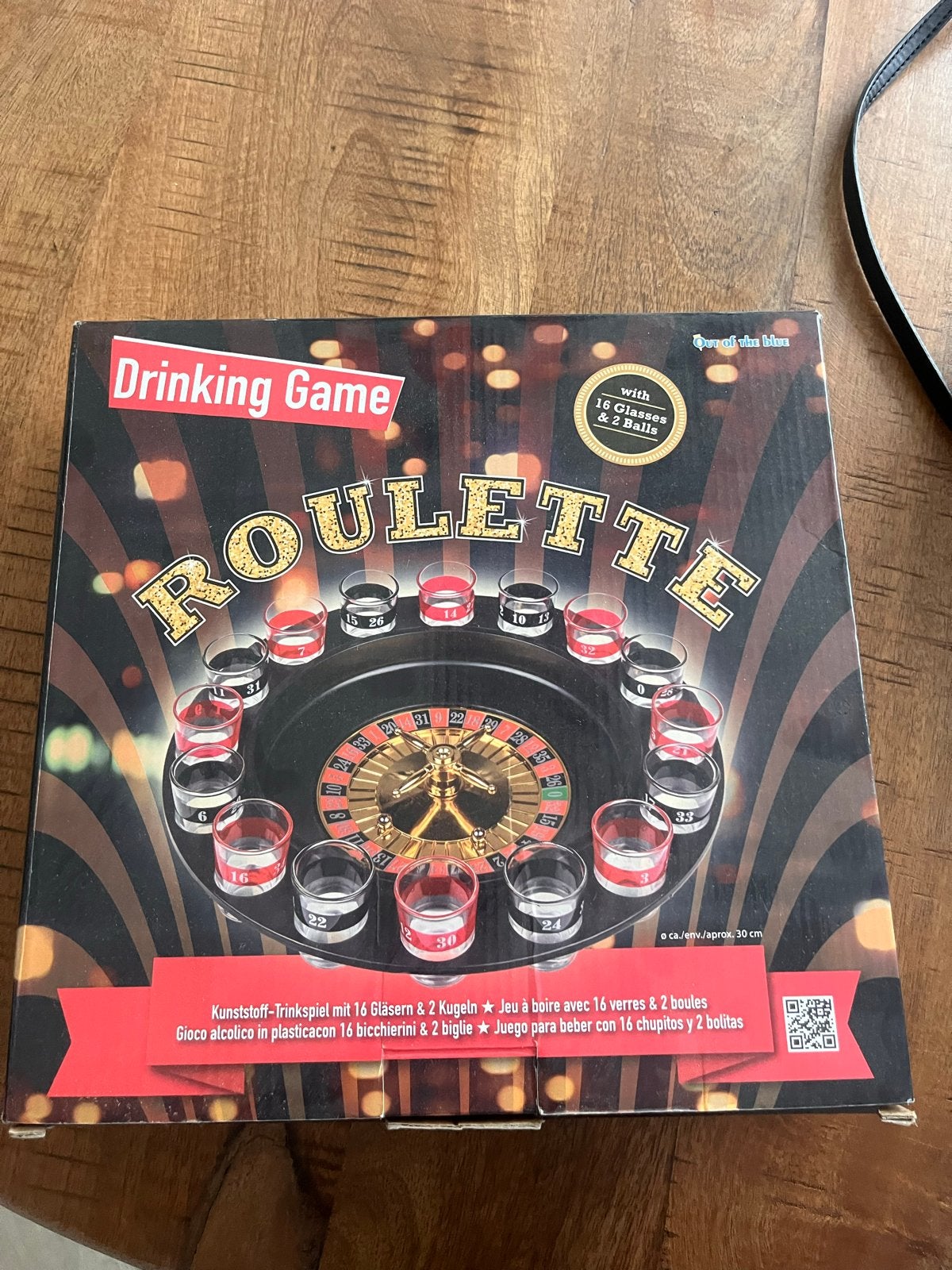 Drinking Game Roulette met 16 glaasjes en 2 balletjes, Ophalen, Nieuw