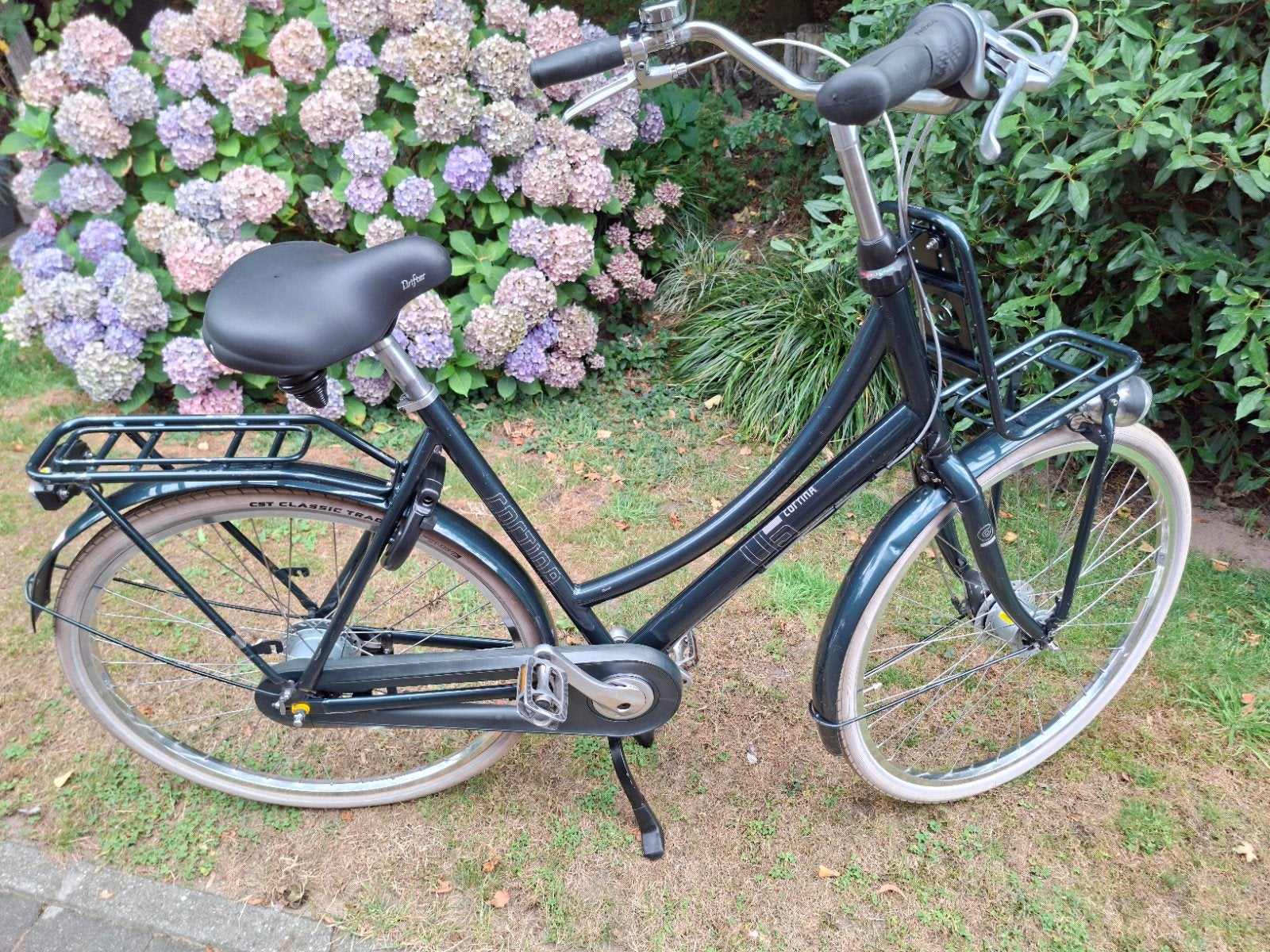 Cortina U5 Transportfiets, Fietsen en Brommers, Gebruikt, Versnellingen, 56 cm of meer, Trommelrem