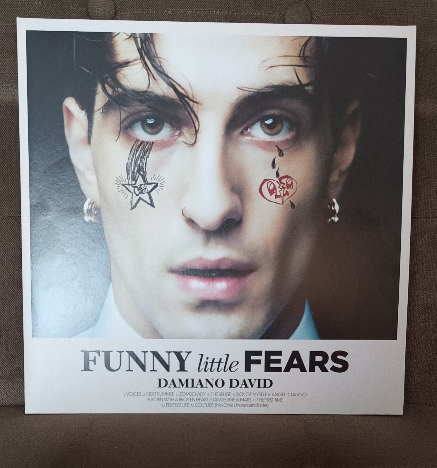 Damiano David - Funny Little Fears Signed LP elpee vinyl, LP, Pop, Ophalen of Verzenden, 12 inch