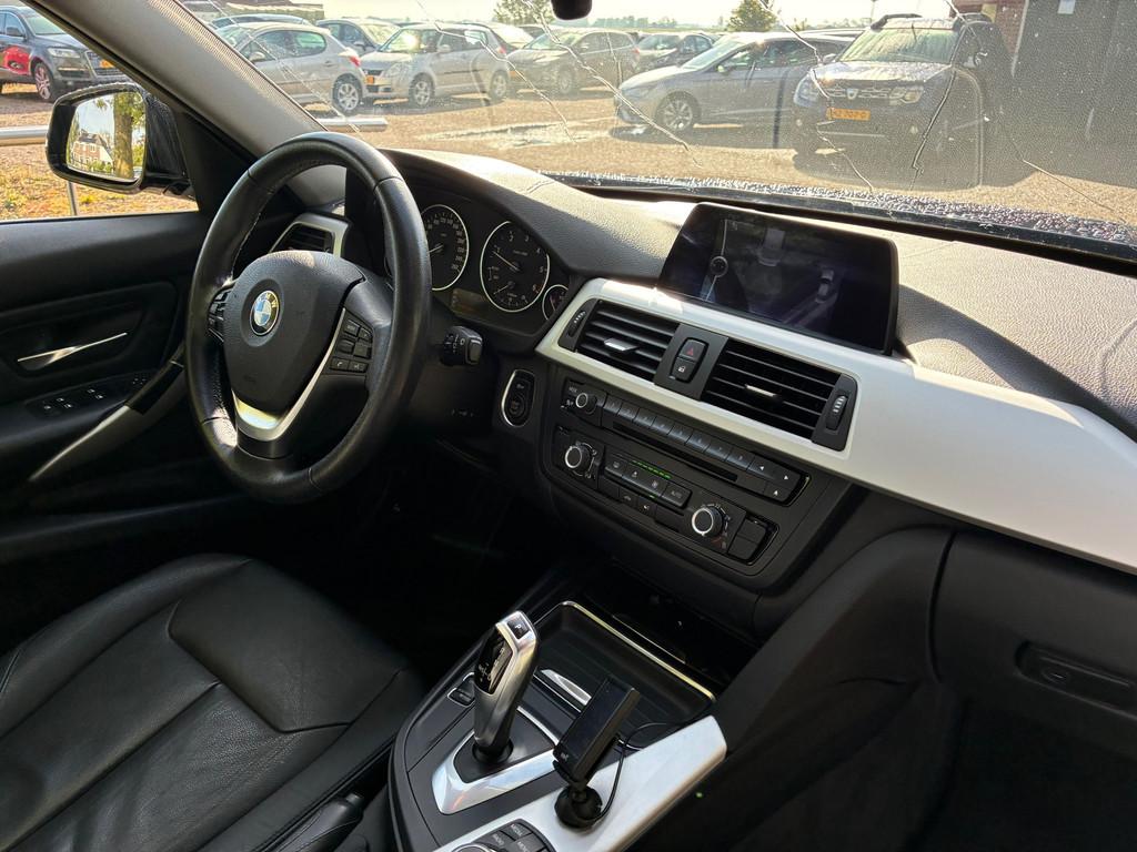 BMW 3-serie 320d High Executive | " 158.000 KM '' + Cruise +, Auto's, BMW, Automaat, Achterwielaandrijving, Zwart, 4 cilinders