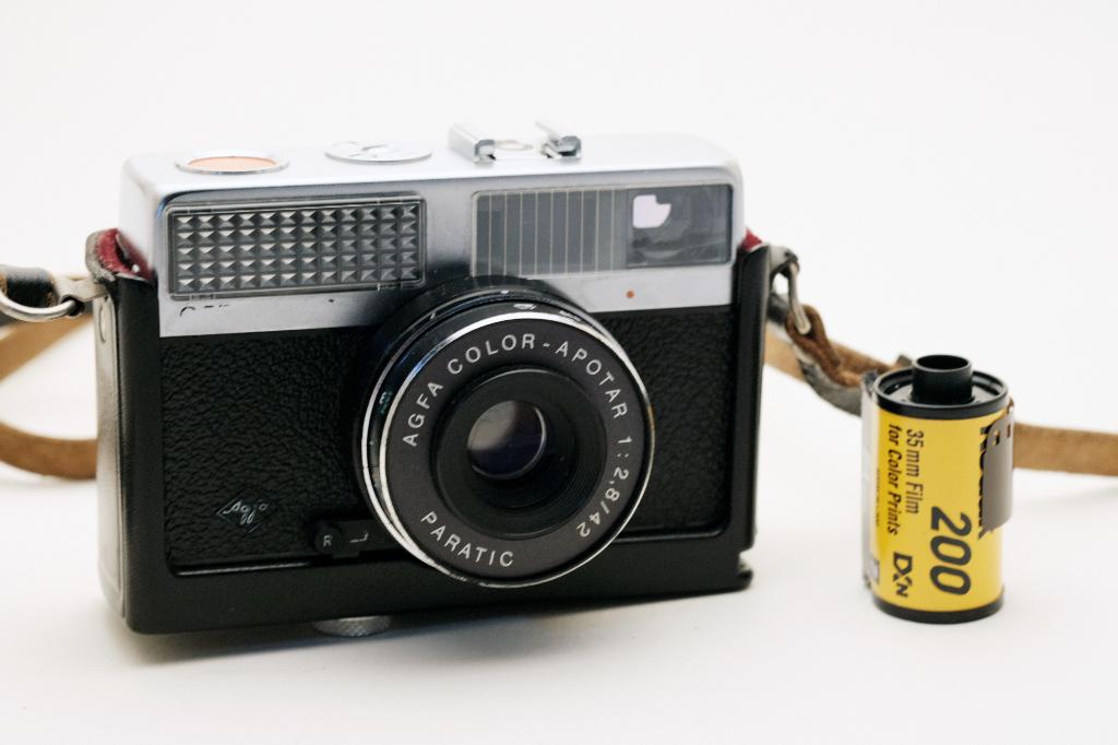 Agfa Optima sensor, in mooie en goed werkend staat, Ophalen of Verzenden, Gebruikt, Compact, Overige Merken