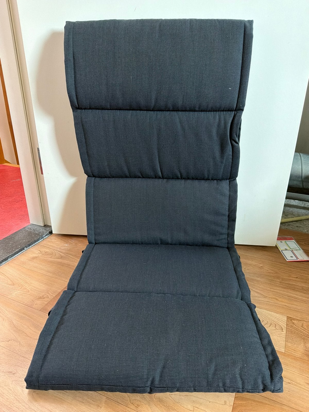 Zwart Riva Fauteuilkussen voor tuinset, Huis en Inrichting, Stoelen, Ophalen, Zwart, Zo goed als nieuw, Eén