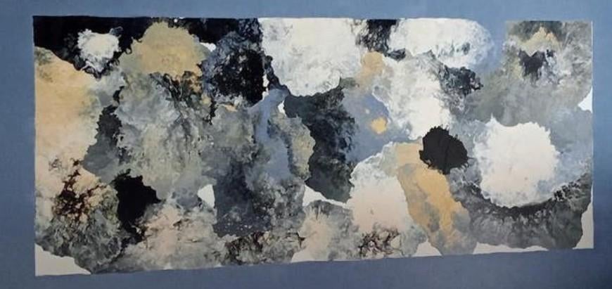 Abstracte Compositie ongesigneerd, Ophalen of Verzenden