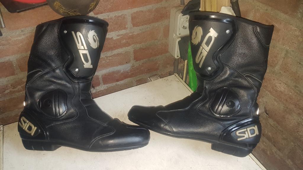 Motor laarsen maat 45 Zgan Sidi leder  hoog, Ophalen of Verzenden, Tweedehands, Laarzen
