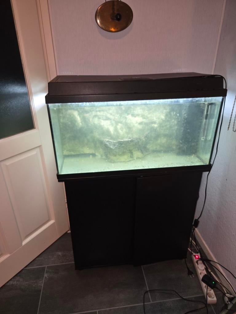 Jewel aquarium met kast, Ophalen, Leeg aquarium