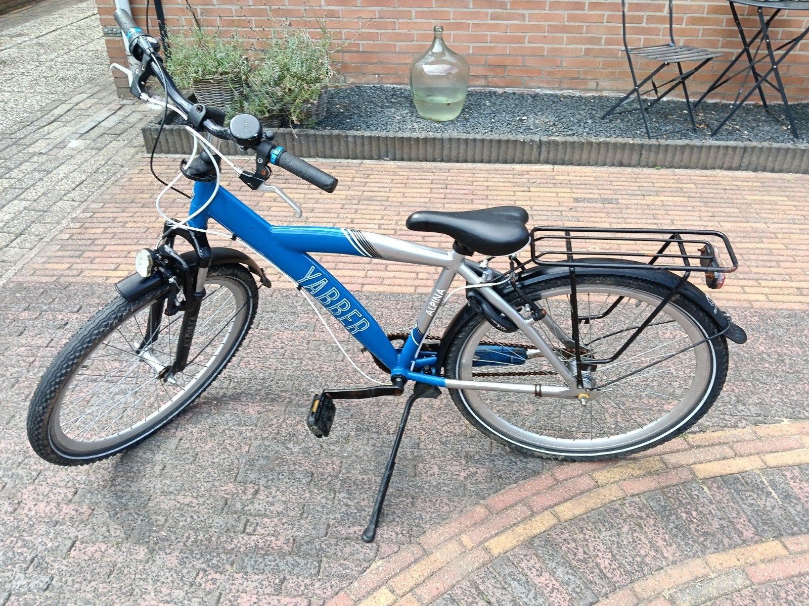 alpina yabber 26 inch, Fietsen en Brommers, Terugtraprem, Gebruikt, Ophalen, 26 inch of meer
