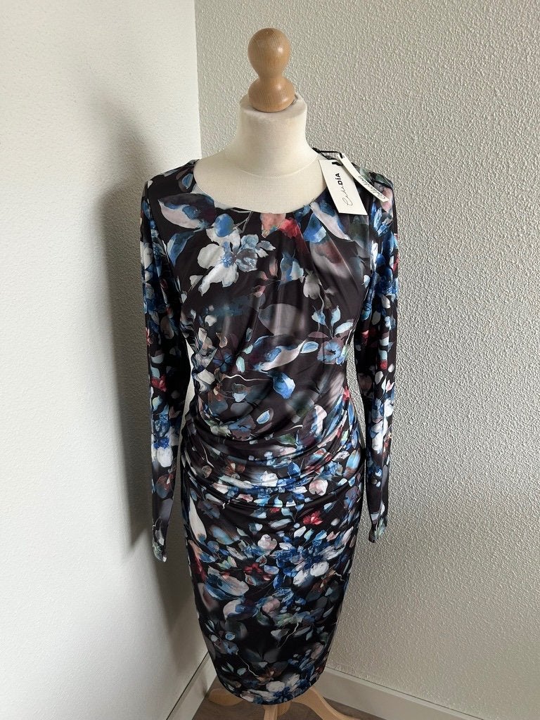 CadaDIA maat 40 Robyn dress NIEUW 2237, Kleding | Dames, Jurken, Maat 38/40 (M), CadaDIA, Blauw, CadaDIA