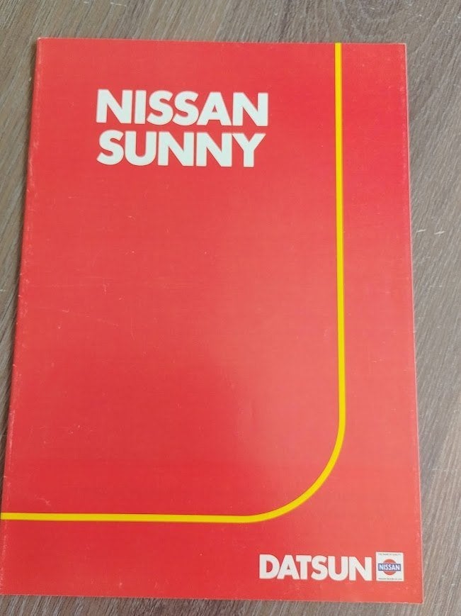 Nissan Sunny autofolder, Ophalen of Verzenden, Nieuw, Nissan