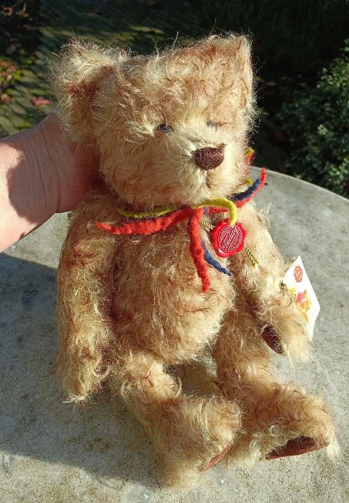 NIEUW! Hermann Bären: gelimiteerde uitgave 74/200 beer, Verzamelen, Beren en Cherished Teddies, Ophalen of Verzenden, Nieuw, Stoffen beer