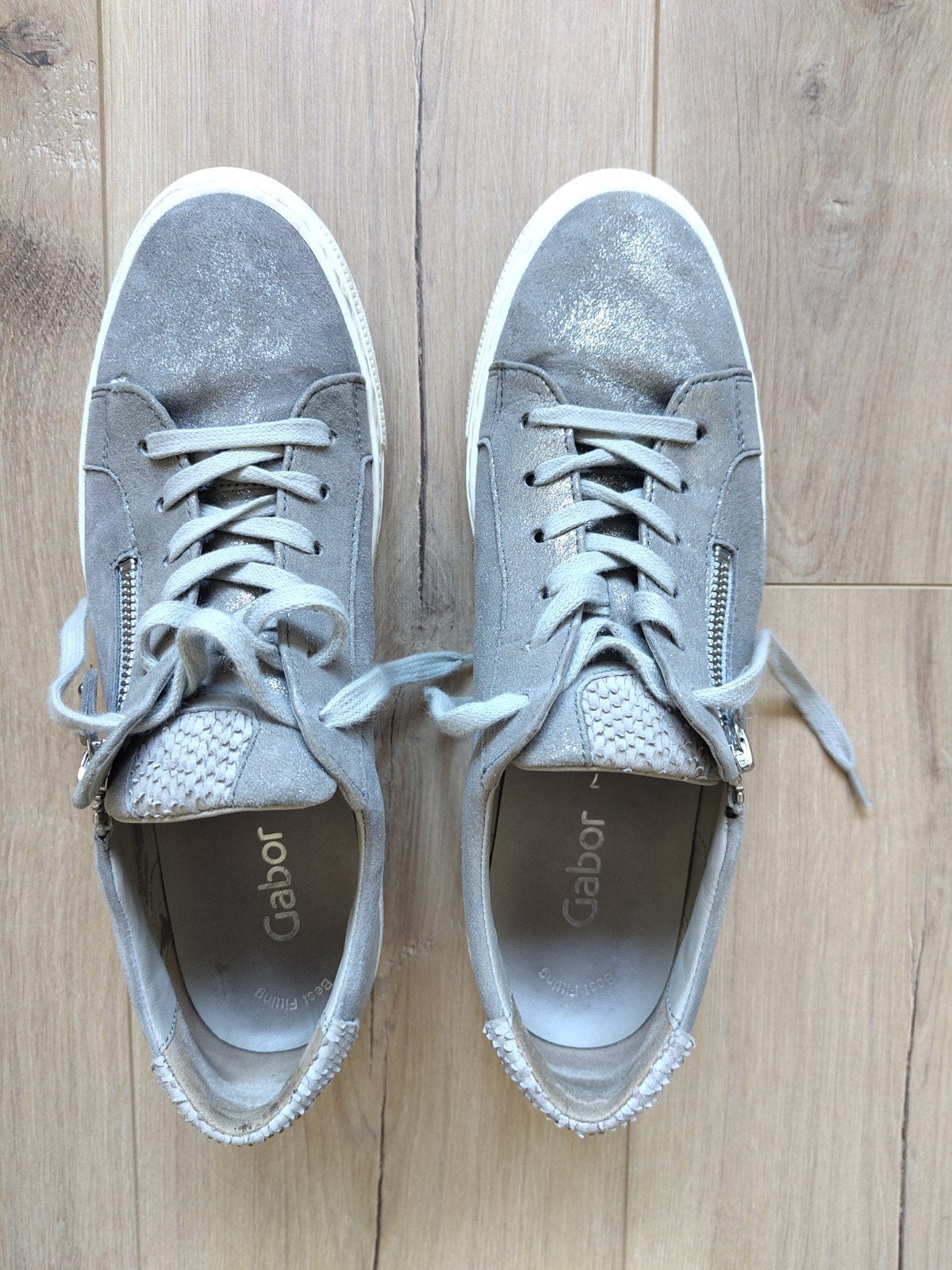 Nette sneakers van Gabor, maat 7 / 40,5, Gabor, Ophalen of Verzenden, Grijs, Sneakers of Gympen