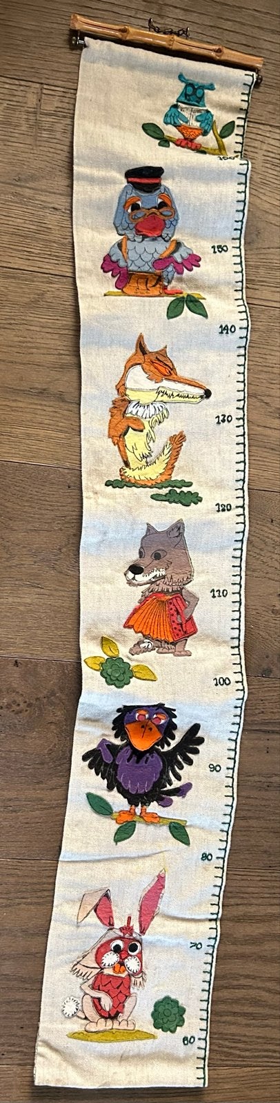 Retro Groeimeter Fabeltjeskrant Jaren '70, Ophalen of Verzenden, Gebruikt